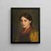 Dirndl - Franz von Defregger — ingelijst kunstwerk aan de muur