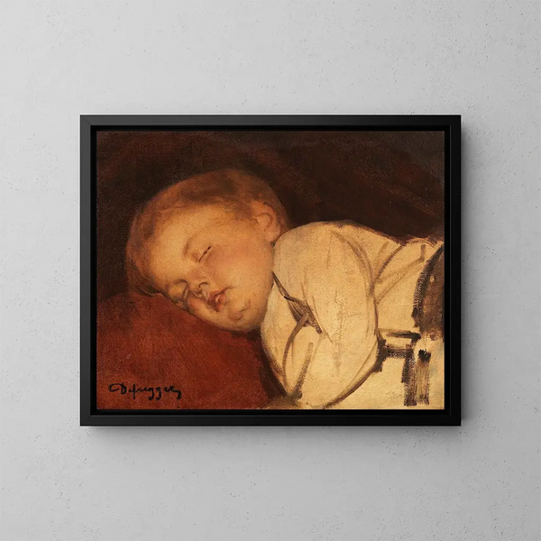 Robert - Franz von Defregger — framed artwork on a wall