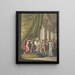 van de Allegorie van de Overwinning soldaat gekroond met lauweren - Franz von Hauslab de Jonge — ingelijst kunstwerk aan de muur