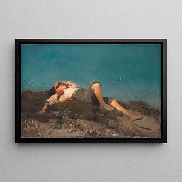 Franz von Lenbach - A shepherd boy.webp