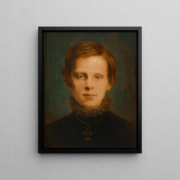 Kronprinz Rodolphe - Franz von Lenbach — ingelijst kunstwerk aan de muur