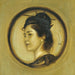 Marie Stuck in Japanse kostuum - Franz von Stuck — weergave van het kunstwerk