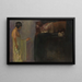 van Oedipus lost het mysterie van de Sfinx op - Franz von Stuck — ingelijst kunstwerk aan de muur