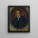 Zelfportret - Franz von Stuck — ingelijst kunstwerk aan de muur