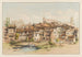 Fribourg, Zwitserland, wijk de la Neuveville - Frédéric François d'Andiran — weergave van het kunstwerk