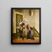 L'Officier galant - Frédéric Soulacroix — ingelijst kunstwerk aan de muur