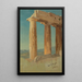 Kolommen van het Parthenon Athene - Frederic Edwin Church — ingelijst kunstwerk aan de muur