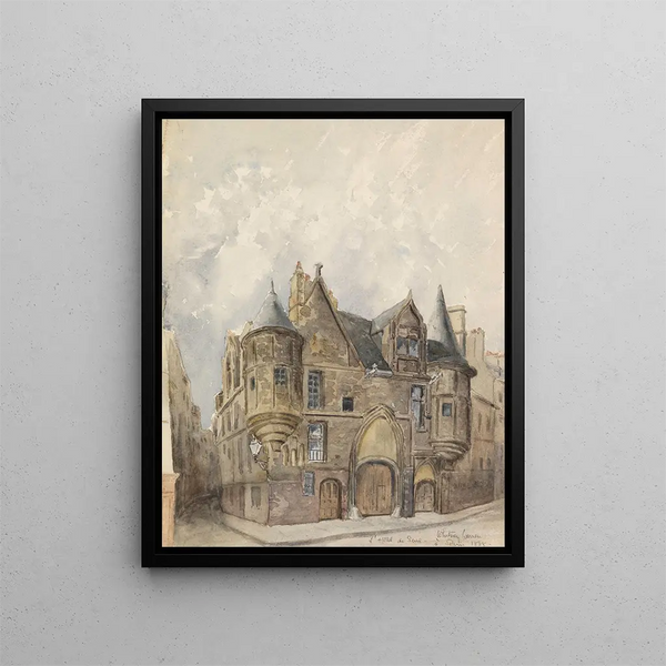 Hôtel de Sens Parijs - Frederic Edwin Church — ingelijst kunstwerk aan de muur