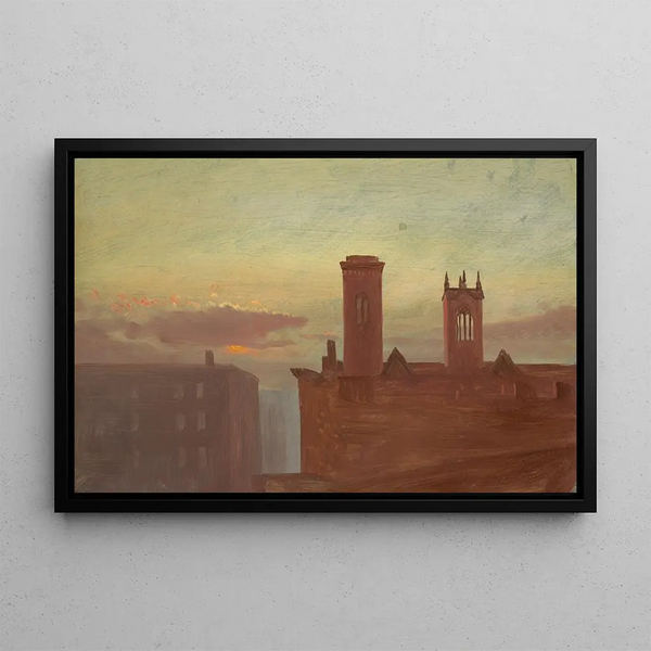 Daken - Frederic Edwin Church — ingelijst kunstwerk aan de muur