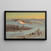 Vallée de l'Hudson New York en hiver - Frederic Edwin Church — ingelijst kunstwerk aan de muur