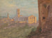 Italiaanse of Zwitserse stad - Frederic Edwin Church — weergave van het kunstwerk