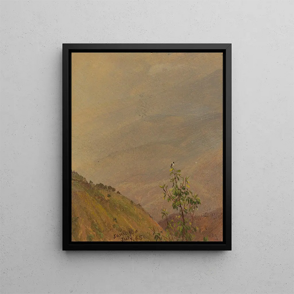 Landschap VI - Frederic Edwin Church — ingelijst kunstwerk aan de muur
