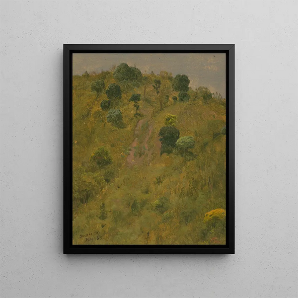 Landschap V - Frederic Edwin Church — ingelijst kunstwerk aan de muur