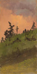 Landschap in het bos - Frederic Edwin Church — weergave van het kunstwerk