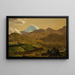 Mont Chimborazo, Ecuador - Frederic Edwin Church — ingelijst kunstwerk aan de muur