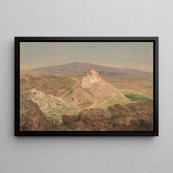 Mont Pentélique - Frederic Edwin Church — ingelijst kunstwerk aan de muur