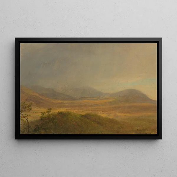 Berglandschap IV - Frederic Edwin Church — ingelijst kunstwerk aan de muur