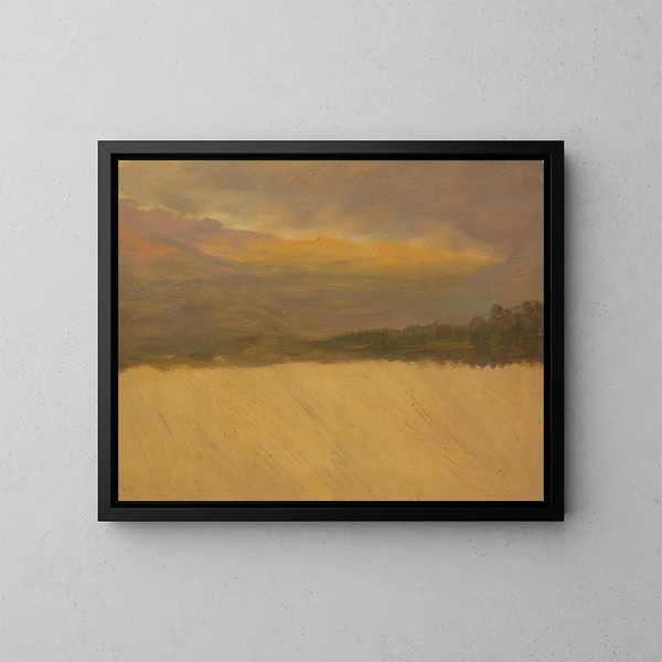 Berglandschap - Frederic Edwin Church — ingelijst kunstwerk aan de muur