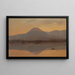 van Mont Katahdin vanaf het Katahdin-meer - Frederic Edwin Church — ingelijst kunstwerk aan de muur