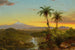 Zuid-Amerikaans landschap - Frederic Edwin Church — weergave van het kunstwerk