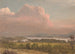 Zonsondergang over de Hudson-vallei - Frederic Edwin Church — weergave van het kunstwerk