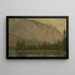 Le Hintersee près de Berchtesgaden, Bavière - Frederic Edwin Church — ingelijst kunstwerk aan de muur