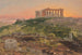 Het Parthenon vanaf het zuidoosten - Frederic Edwin Church — weergave van het kunstwerk
