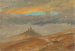 Landschap in de winter gezien vanaf Zuarry Hill bij schemering - Frederic Edwin Church — weergave van het kunstwerk