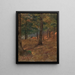 Bosrijke scène - Frederic Edwin Church — ingelijst kunstwerk aan de muur