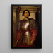 A Condottiere - Frederic Leighton — framed artwork on a wall