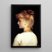 Een meisje - Frederic Leighton — ingelijst kunstwerk aan de muur