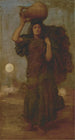 Een vrouw van de Nijl - Frederic Leighton — weergave van het kunstwerk