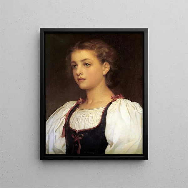 Blond - Frederic Leighton — ingelijst kunstwerk aan de muur