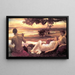 Idylle - Frederic Leighton — ingelijst kunstwerk aan de muur