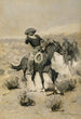 Jours sur la prairie, mains en l'air - Frederic Remington — artwork view