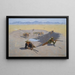 Strijd om de waterpunt - Frederic Remington — ingelijst kunstwerk aan de muur