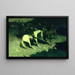 Under Fire - Frederic Remington — framed artwork on a wall