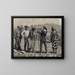 Kijken door de telescoop - Frederic Remington — ingelijst kunstwerk aan de muur