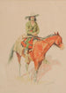Old Ramon Painting - Frederic Remington — artwork view