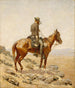 Le Belvédère - Frederic Remington — weergave van het kunstwerk