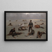 What a non-branded cow cost - Frederic Remington — framed artwork on a wall