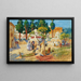 the Arab Women's Day at BouKobrine Cemetery - Frederick Arthur Bridgman — framed artwork on a wall
