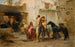 Rue en Algérie - Frederick Arthur Bridgman — weergave van het kunstwerk