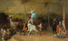 van een circus in de provincie Het Amerikaanse circus in Frankrijk - Frederick Arthur Bridgman — weergave van het kunstwerk