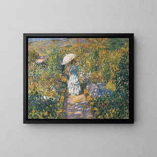 Frederick Carl Frieseke - The Garden path.webp