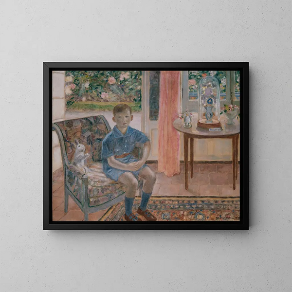 Jeugd - Frederick Carl Frieseke — ingelijst kunstwerk aan de muur
