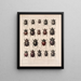 Insecten Kevers Pl 019 - Frederick Du Cane Godman — ingelijst kunstwerk aan de muur