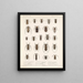 Insecten Kevers Pl 214 - Frederick Du Cane Godman — ingelijst kunstwerk aan de muur