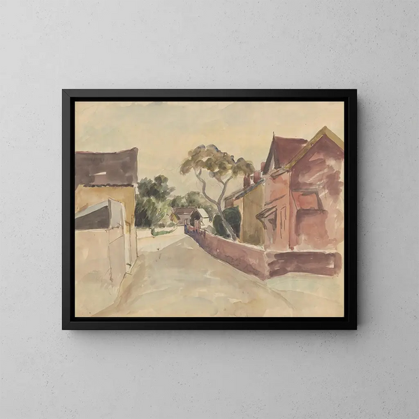 Sketchbook Painting 1 - Frederick Porter — framed artwork on a wall