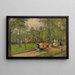 Rittenhouse Square - Frederick R. Wagner — ingelijst kunstwerk aan de muur